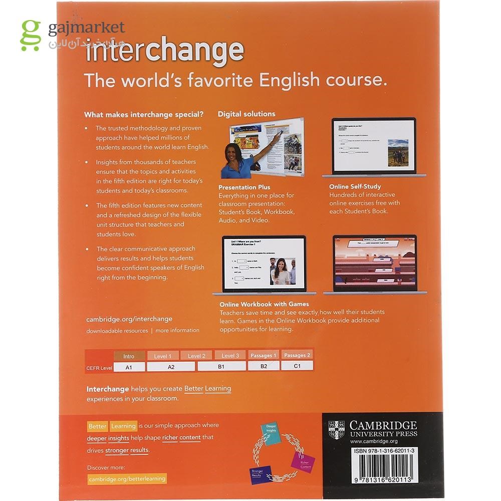 تصویر از Interchange intro Fifth Edition Student's Book + Workbook