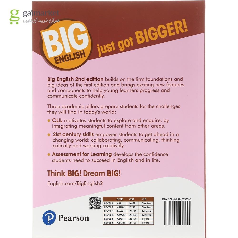 تصویر از Big English 5 Second Edition Student's Book + Workbook