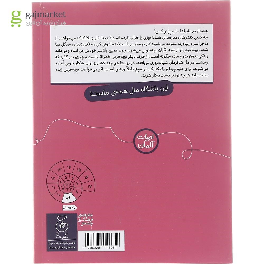 تصویر از کتاب هشدار خرسی در مدرسه شبانه روزی مجموعه باشگاه دختران قهرمان جلد 3
