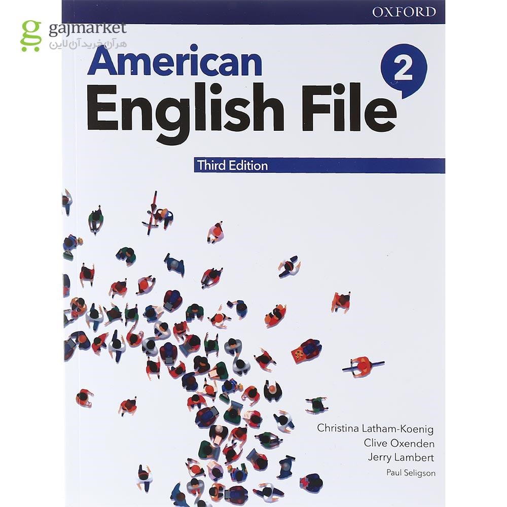 تصویر از American English File 2 Third Edition Student book +Workbook