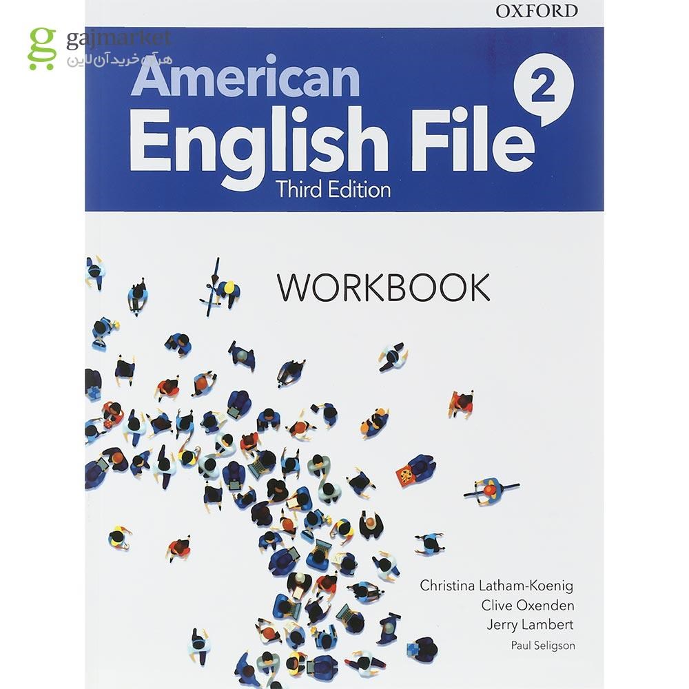 تصویر از American English File 2 Third Edition Student book +Workbook