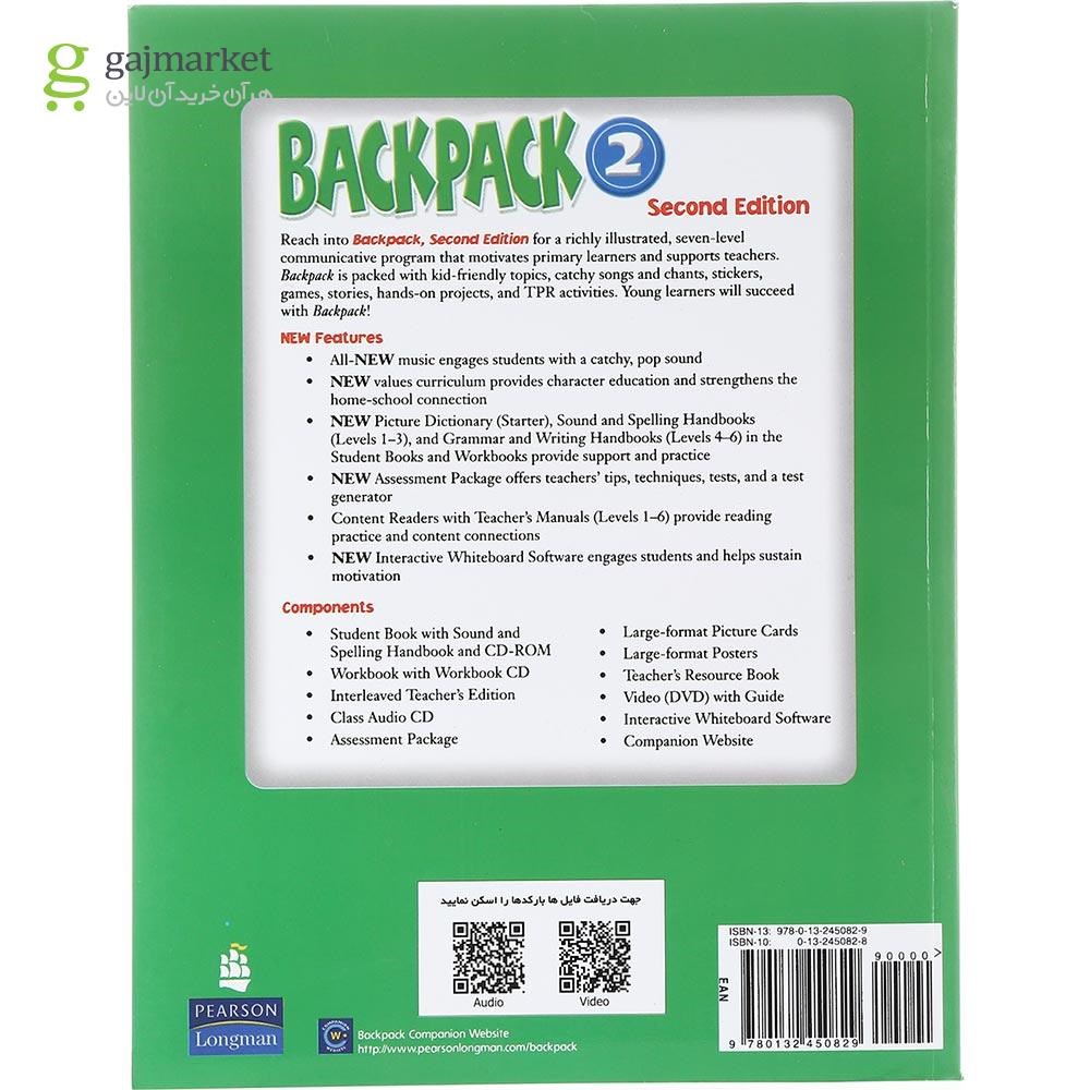 تصویر از BackPack 2 Second Edition Student Book + Workbook 