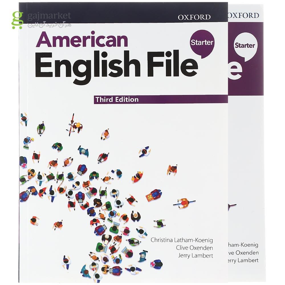 تصویر از American English File Starter Third Edition Student's Book + Workbook