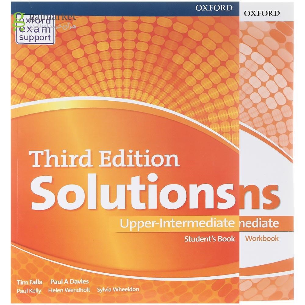 تصویر از Solutions Upper-Intermediate Third Edition Student's Book +Workbook