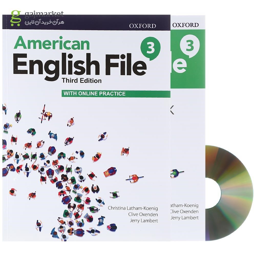 تصویر از American English File 3 Third Edition Student's Book + Workbook
