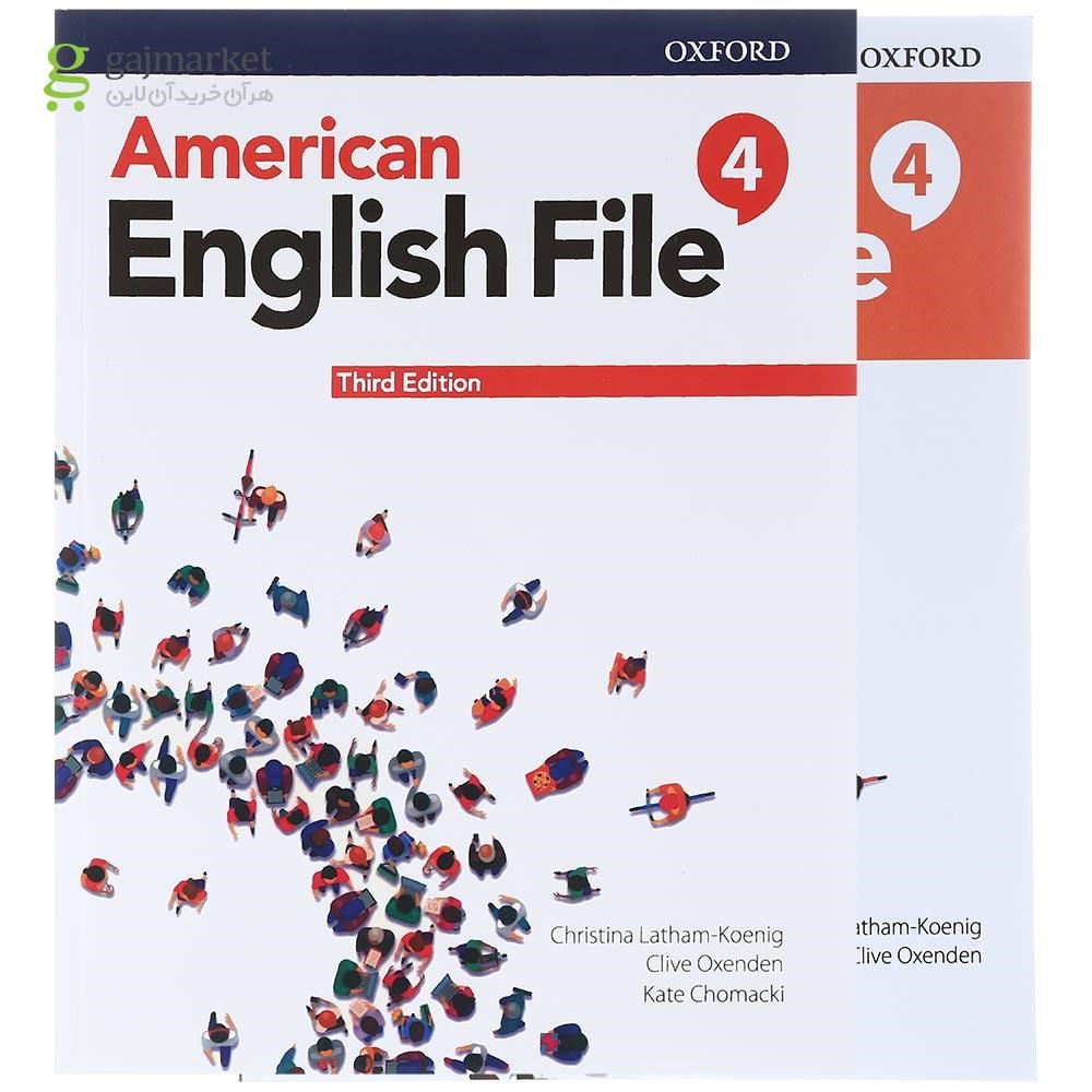 تصویر از American English File 4 Third Edition Student's Book + Workbook