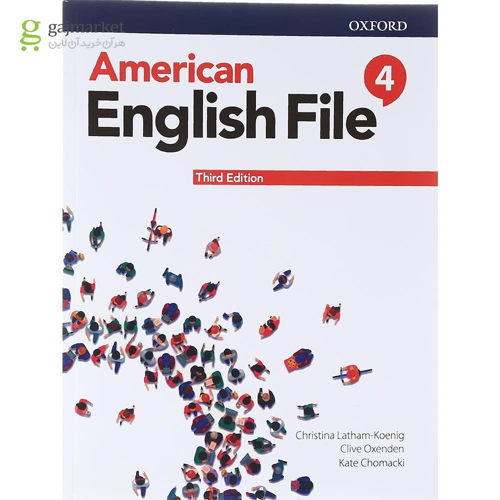 تصویر از American English File 4 Third Edition Student's Book + Workbook