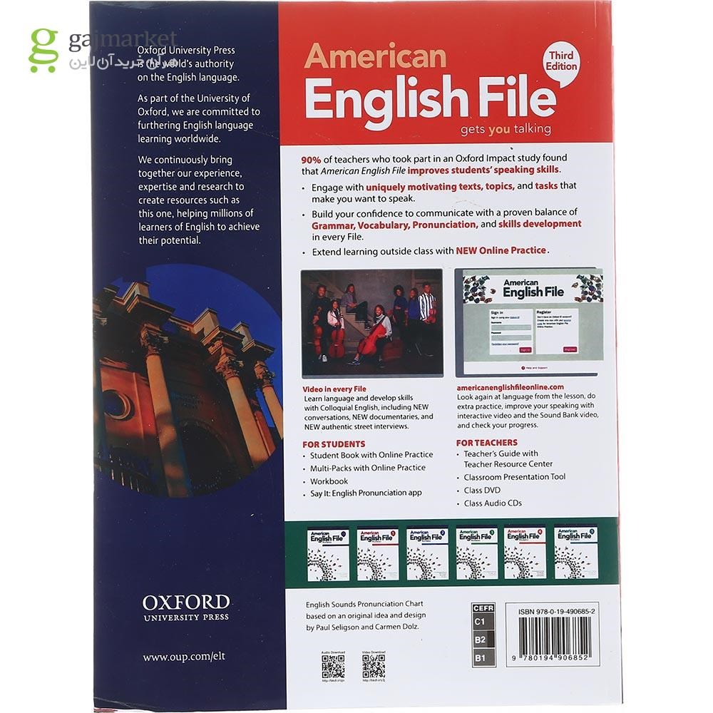 تصویر از American English File 4 Third Edition Student's Book + Workbook
