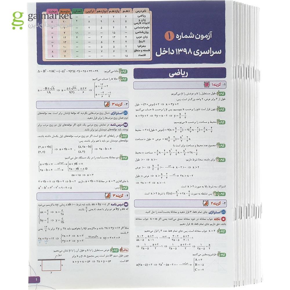 تصویر از کتاب چند کنکور جامع کنکور انسانی جلد 2 برای کنکور تیر 1404 انتشارات خیلی سبز سال چاپ 1403
