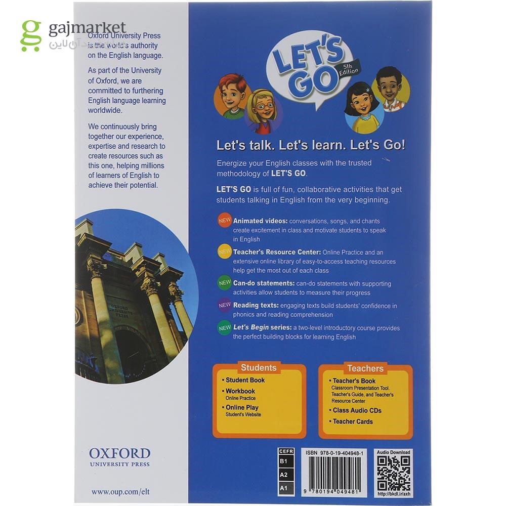 تصویر از Let's Go 3 Fifth Edition Student book + Workbook