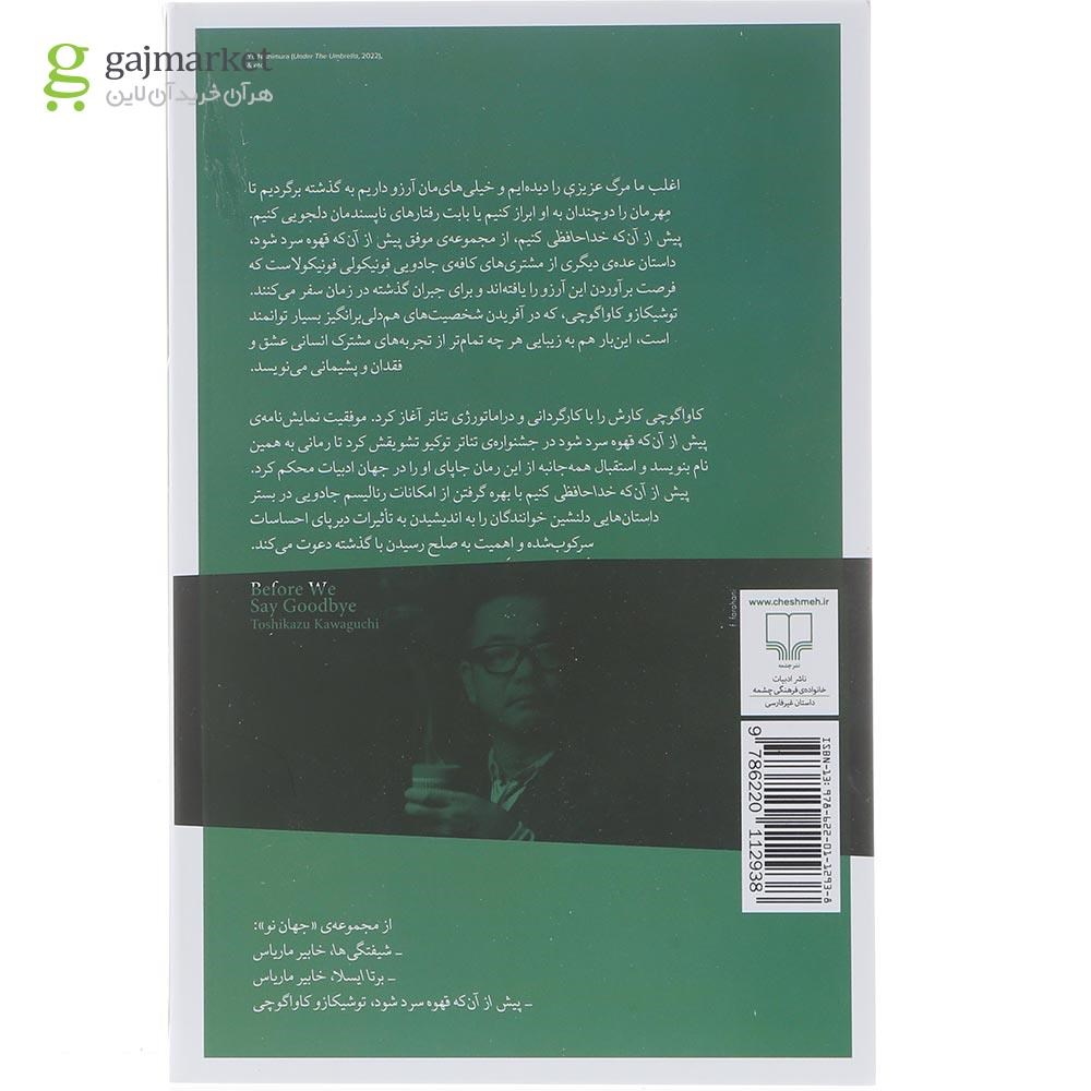 تصویر از کتاب پیش از آن که خداحافظی کنیم