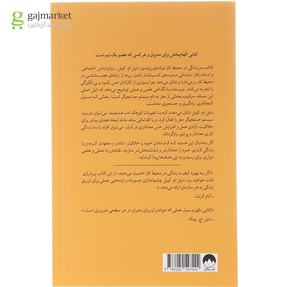 تصویر از کتاب سر زندگی در محیط کار