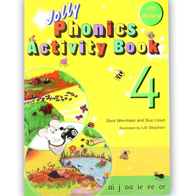 Jolly Phonics 4 Activity Book product image
