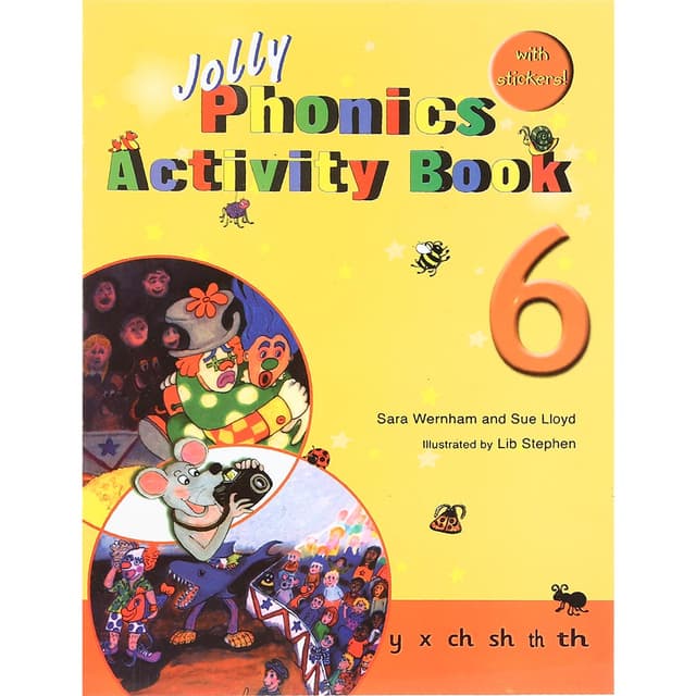 Jolly Phonics 6 Activity Book product image