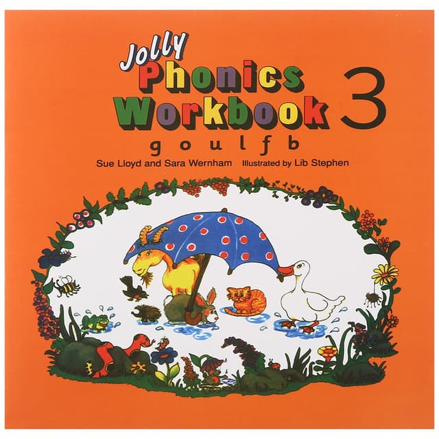 Jolly Phonics 3 WorkBook product image