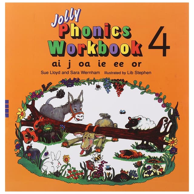 Jolly Phonics 4 WorkBook product image