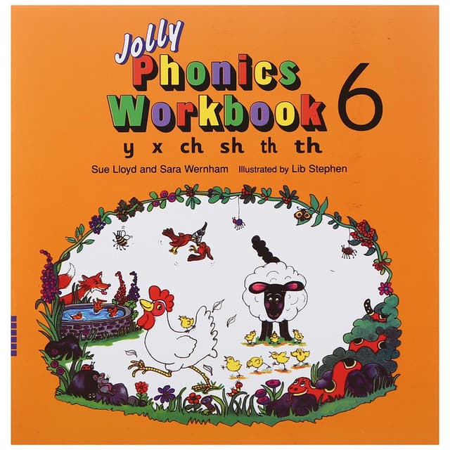 Jolly Phonics 6 WorkBook product image