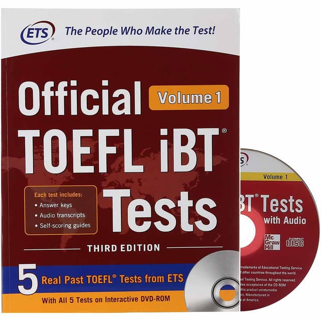 Official TOEFL iBT Tests Third Edition Volume 1 product image