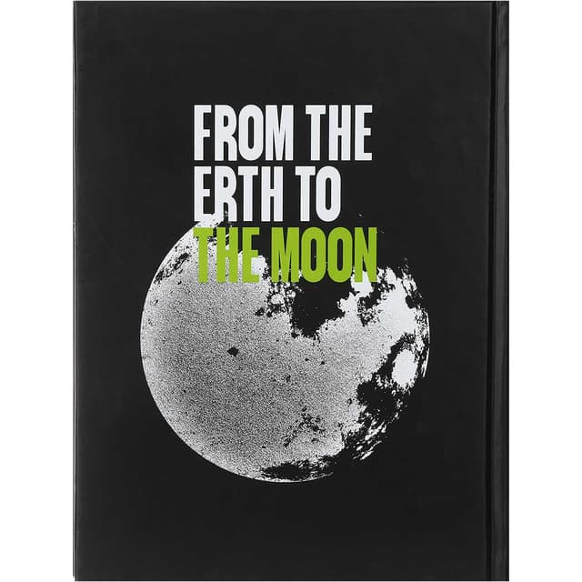 دفتر 120 برگ همیشه طرح From The Erth To The Moon کد 3290 product image