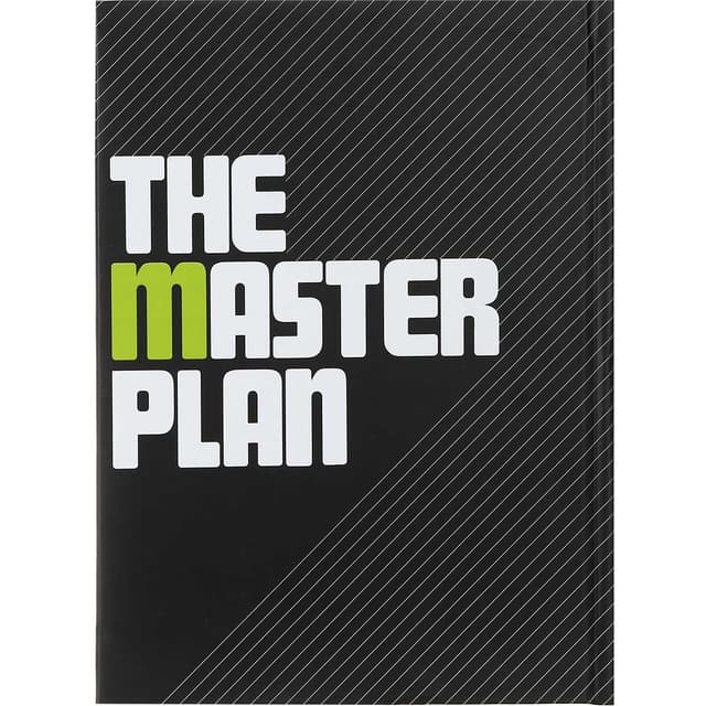 دفتر 120 برگ همیشه طرح The Master Plan کد 3269 product image