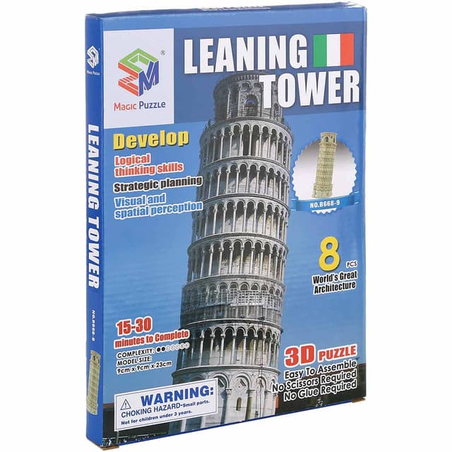 پازل 8 تکه مجیک مدل Leaning Tower کدB668-9 product image