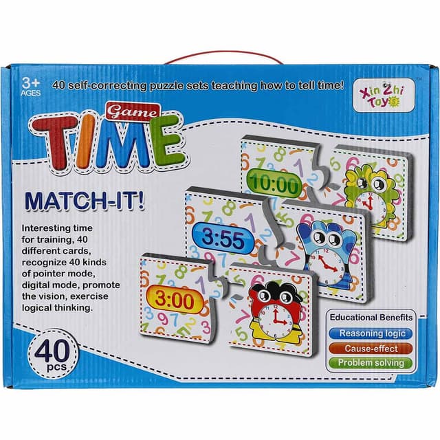 پازل 40 تکه شین ژی مدل Time Game کد 55155 product image