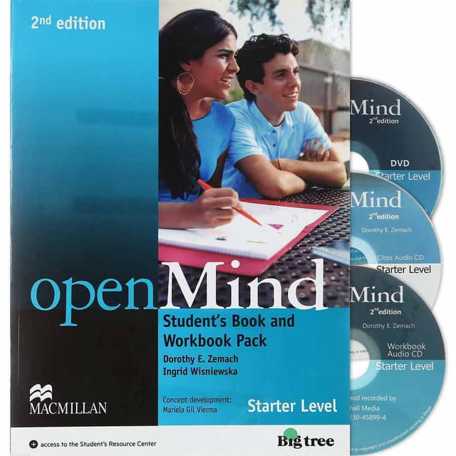 Open Mind Starter Second Edition Student's Book + Workbook product image