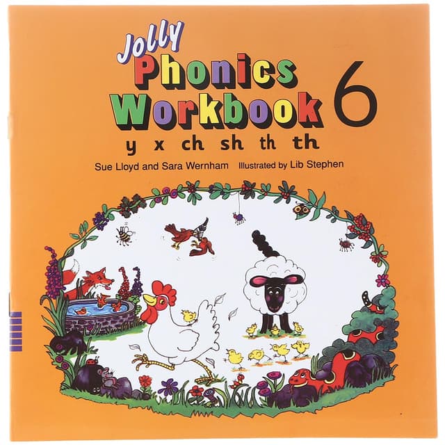 Jolly Phonics 6 WorkBook product image