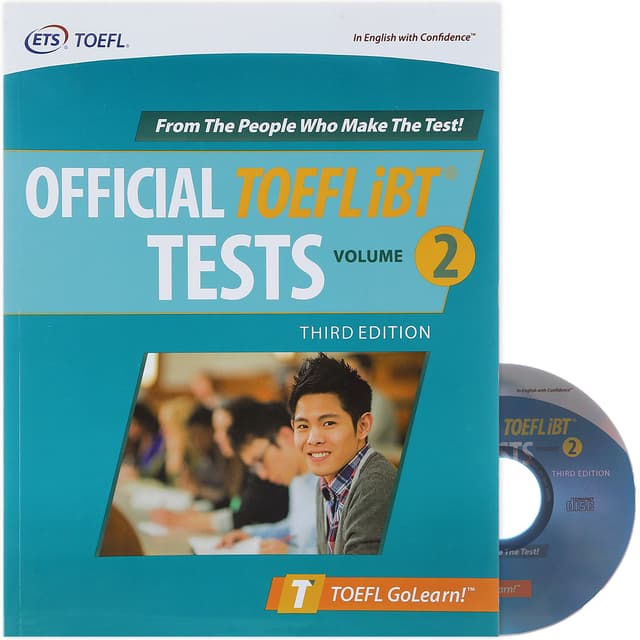 Official TOEFL iBT Tests Third Edition Volume 2 product image