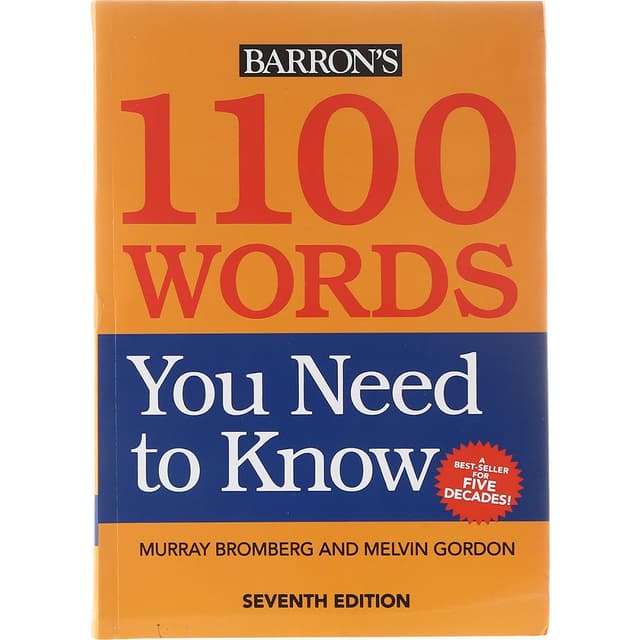 1100Words You Need To Know Seventh Edition product image