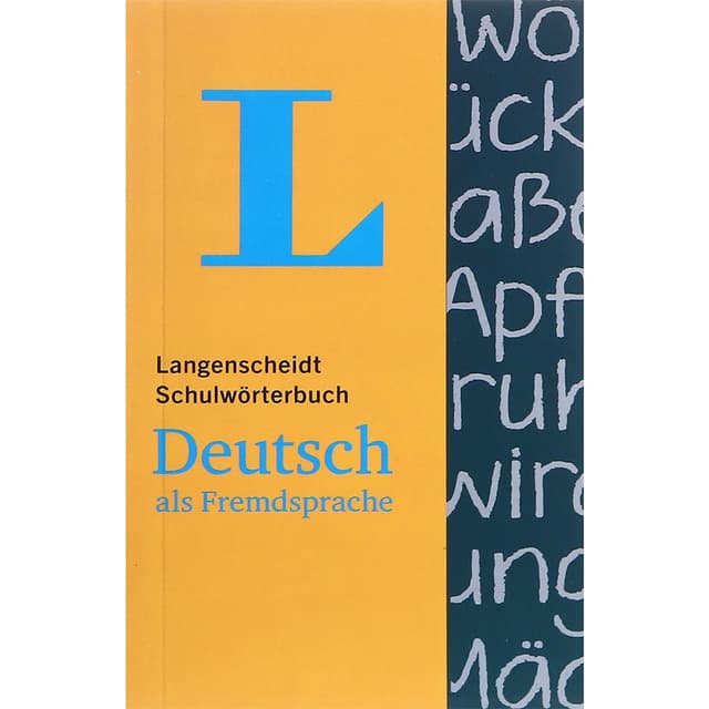 دیکشنری Langenscheidt Schulworterbuch Deutsch als Fremdsprache product image