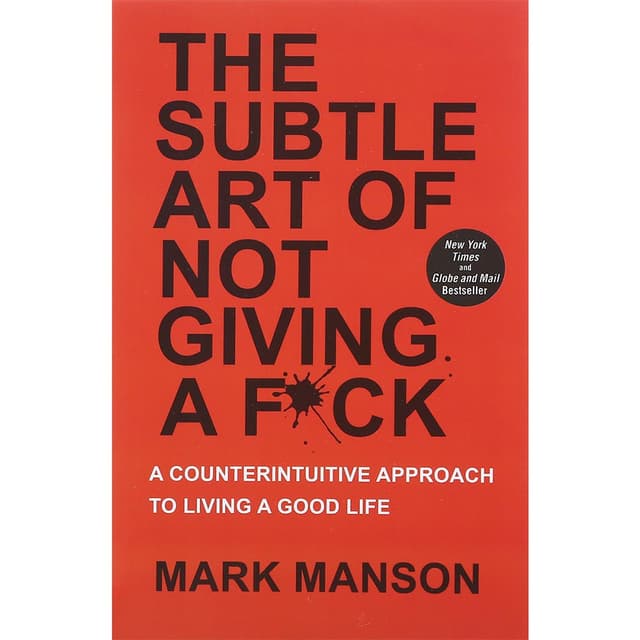 The Subtle Art of Not Giving a F*ck product image