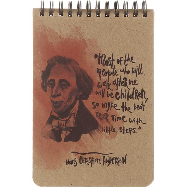 دفتر یادداشت سیمی 60 برگ همیشه طرح Hans Christian Andersen product image