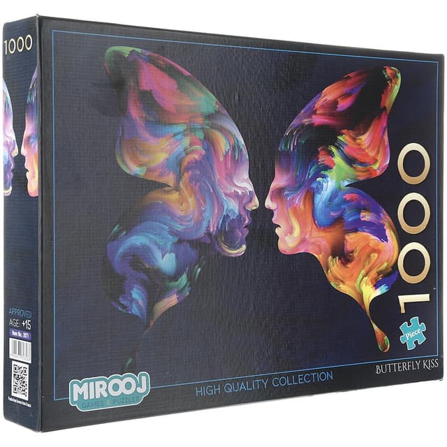 پازل 1000 تکه میروج طرح Butterfly Kiss کد 2871 product image