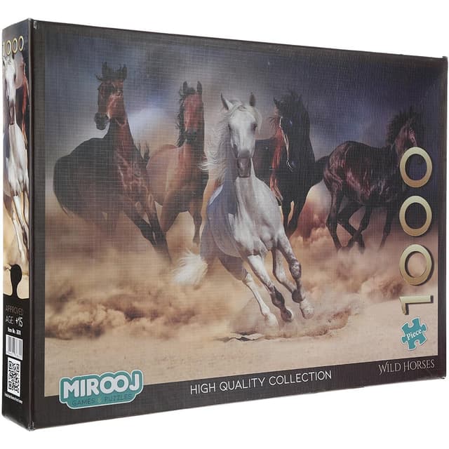 پازل 1000 تکه میروج طرح Wild Horse کد 2878 product image