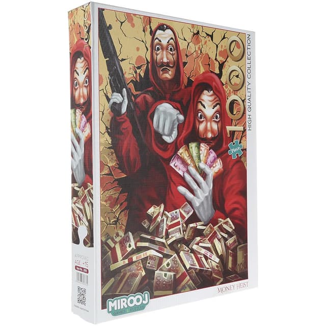 پازل 1000 تکه میروج طرح Money Heist کد 2898 product image