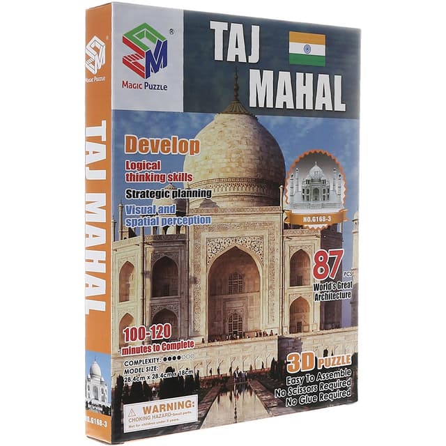 پازل 87 تکه مجیک مدل Taj Mahal کدG168-3 product image