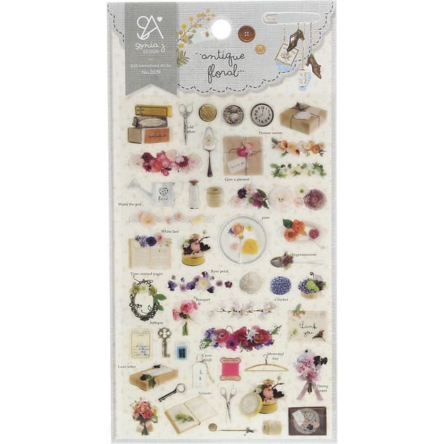 استیکر سونیا مدل Antigue Floral کد 2029 product image