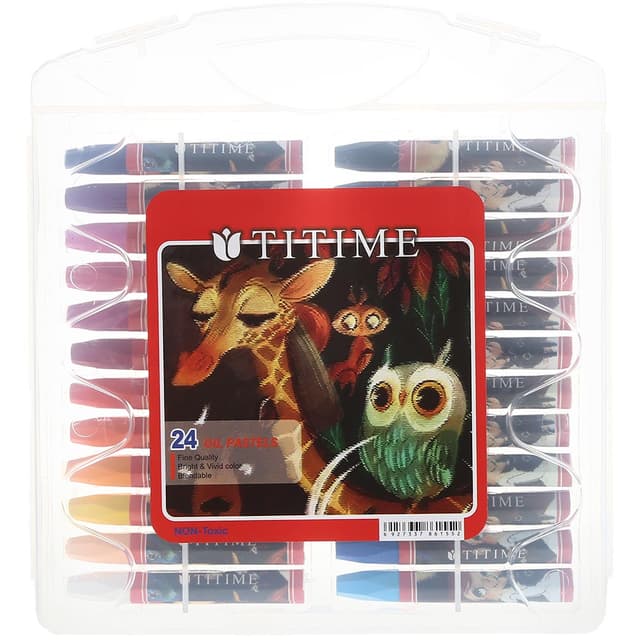 پاستل روغنی 24 رنگ تی تی کد 1552 product image