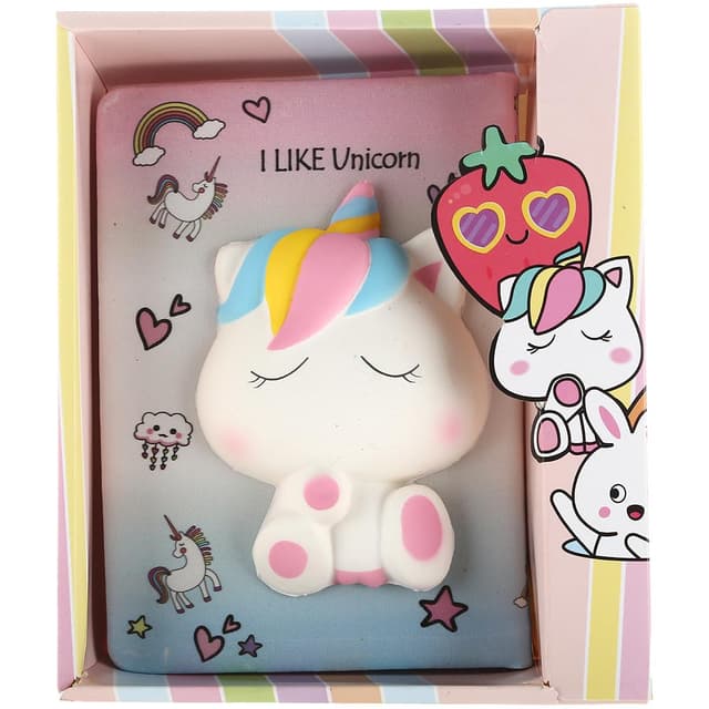 دفتر یادداشت اسکویشی 130 برگ پاروت طرح I like Unicorn کد 4214 product image