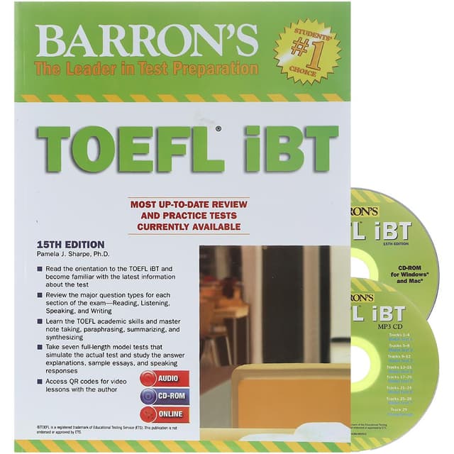TOEFL iBT Fifteenth Edition product image