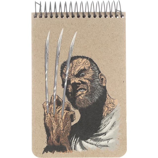 دفترچه یادداشت سیمی 80 برگ ایده طرح Wolverine کد 0641 product image