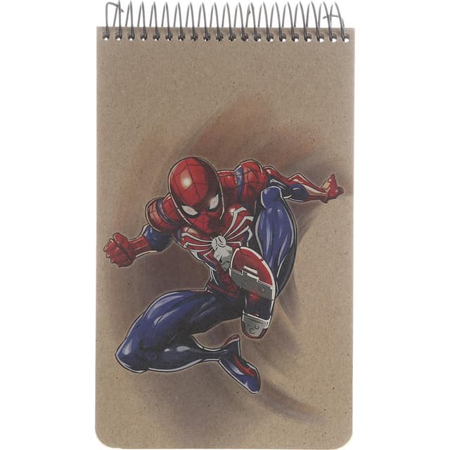 دفتر یادداشت سیمی 80 برگ ایده طرح Spider Man کد 0627 product image