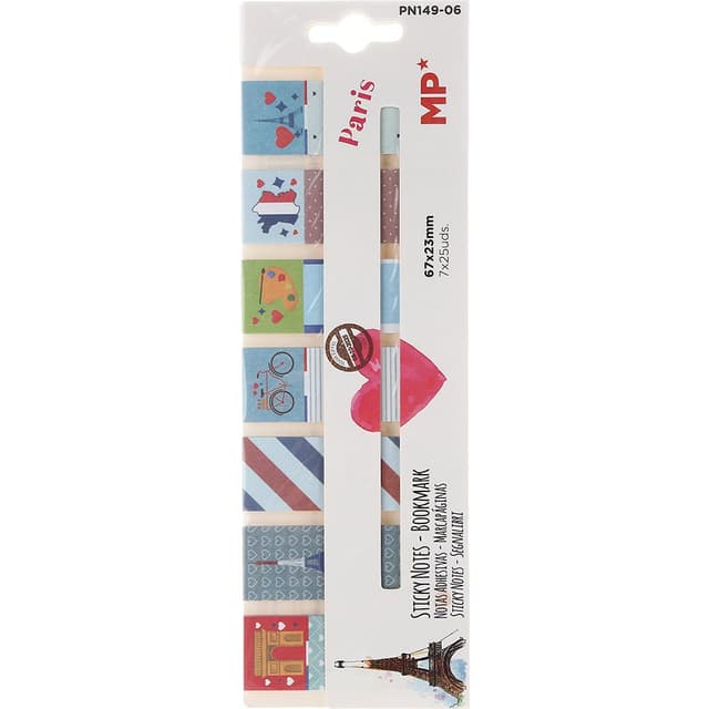 کاغذ علامت گذار ام پی طرح Paris کد Pn149-06 بسته 175 عددی product image