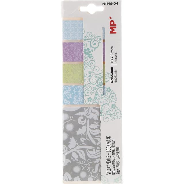 کاغذ علامت گذار ام پی طرح پیچک کد Pn149-04 بسته 100 عددی product image
