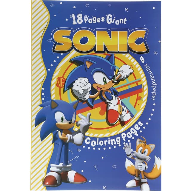 دفتر رنگ آمیزی 20 برگ هیرمندپیپر طرح Sonic product image