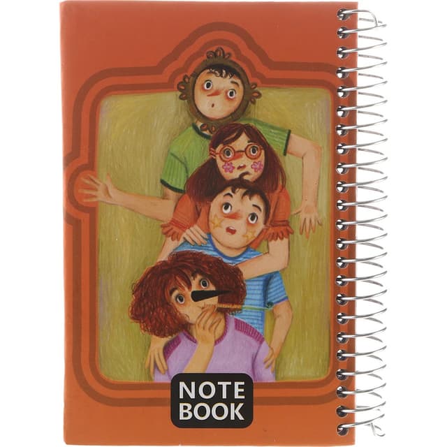 دفترچه یادداشت سیمی 80 برگ ونتینو مدل Good Friends کد 0648 product image