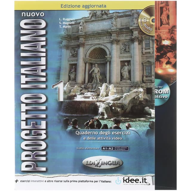 Nuovo Progetto Italiano 1 Libro Dello Studente + Quaderno Degli Esercizi product image