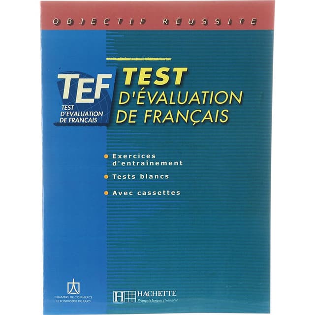 TEF Test d evaluation de francais product image