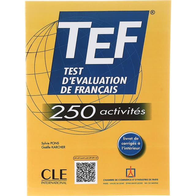 TEF Test d evaluation de francais 250 activites product image